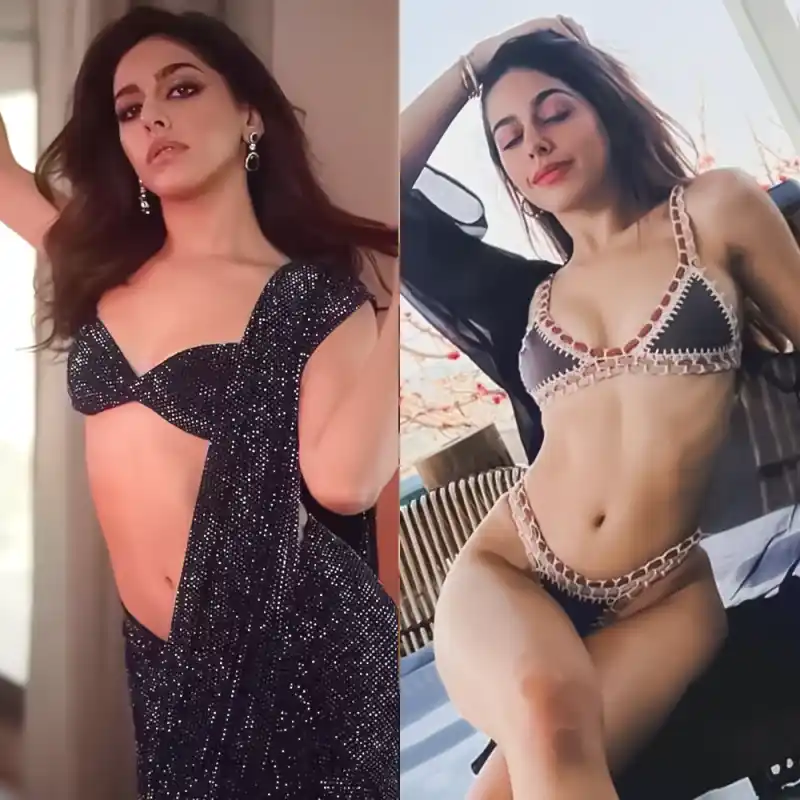 alaya f saree bikini chote miyan bade miyan actress