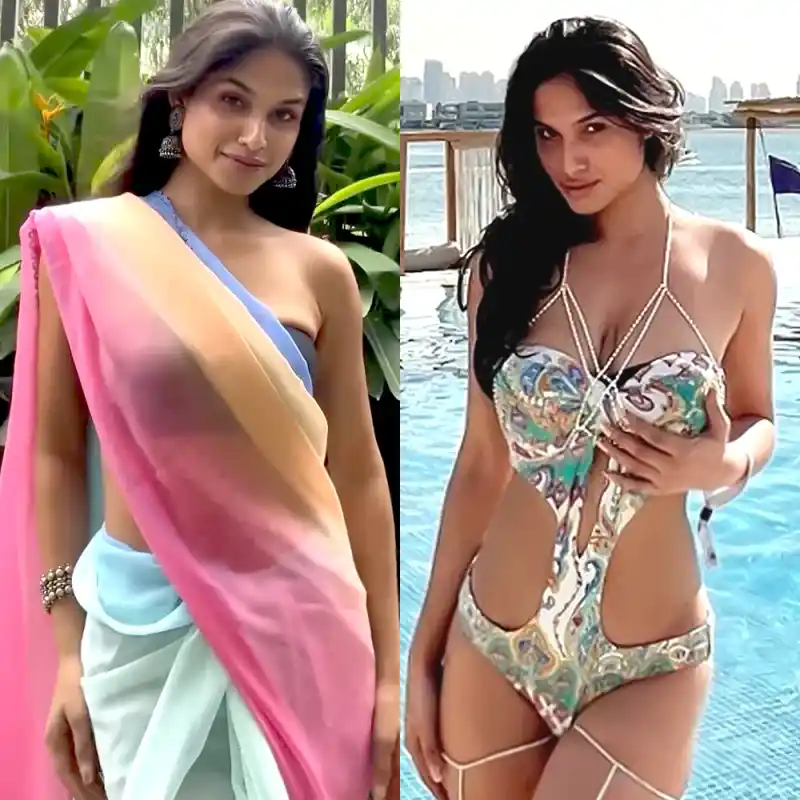 kashish kapoor bikini saree splitsvilla viral gaali contestant