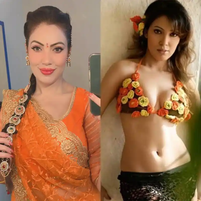 munmun dutta babita ji bikini saree