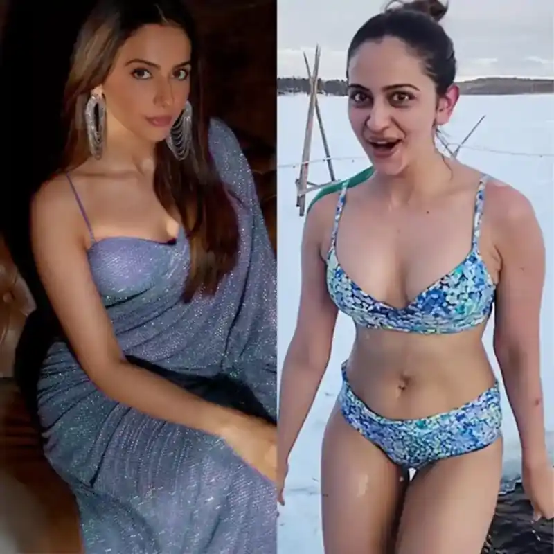 rakul preet bikini saree yaariyan actress