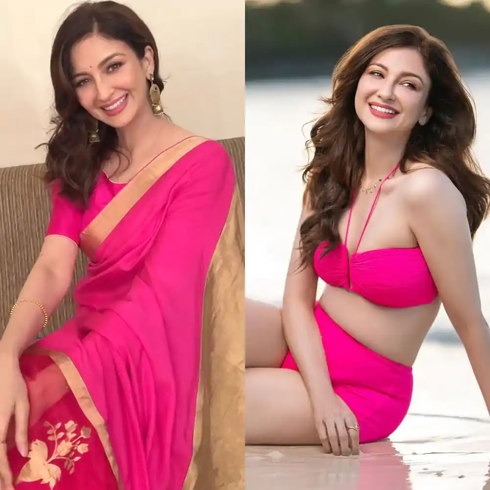 saumya tandon bikini saree anita bhabhi