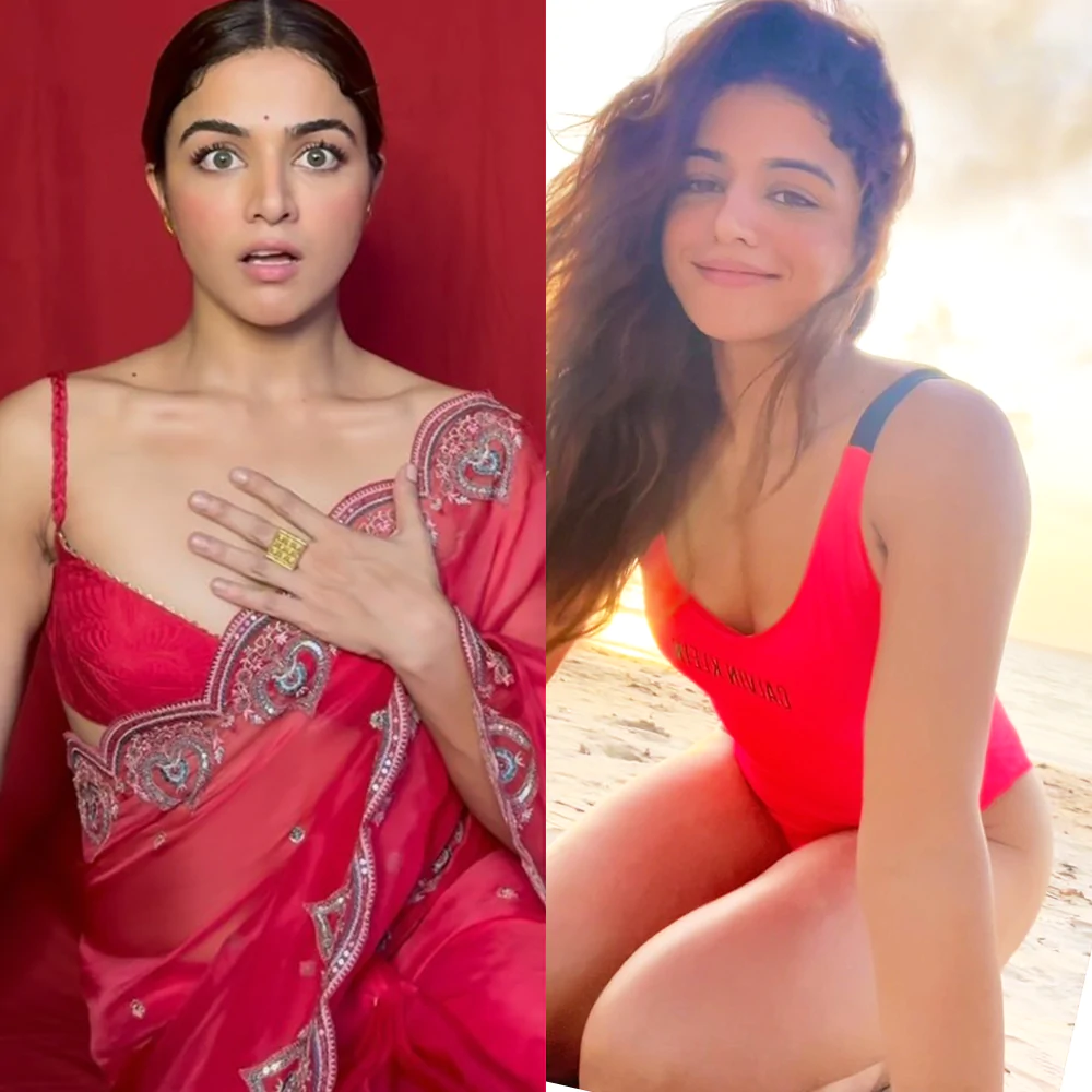 wamiq gabbi swimsuit saree khufiya actress