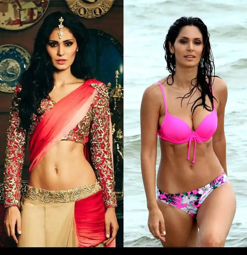 bruna abdullah bikini saree hot actress 7