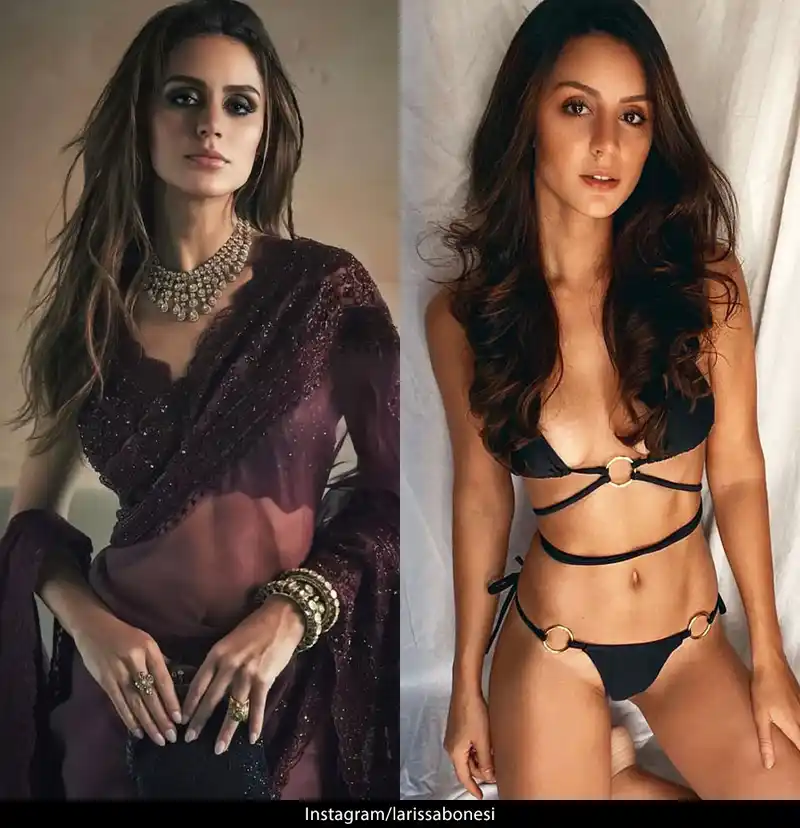 larissa bonesi bikini saree go goa gone actress hot brazilian