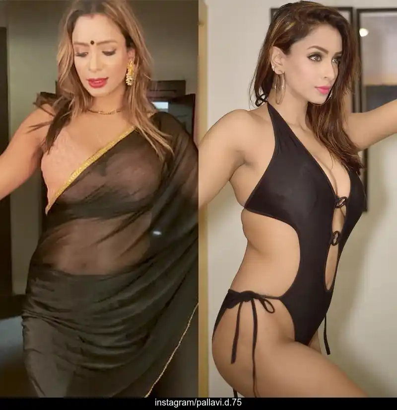 pallavi debnath saree swimsuit web series actress