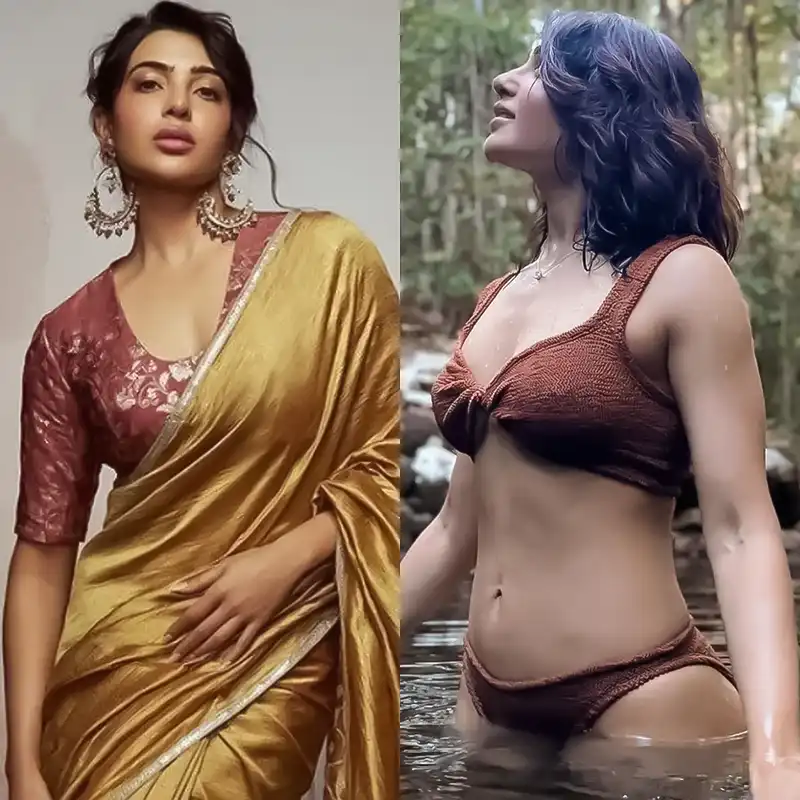 samantha ruth bikini saree sexy body citadel honey bunny actress